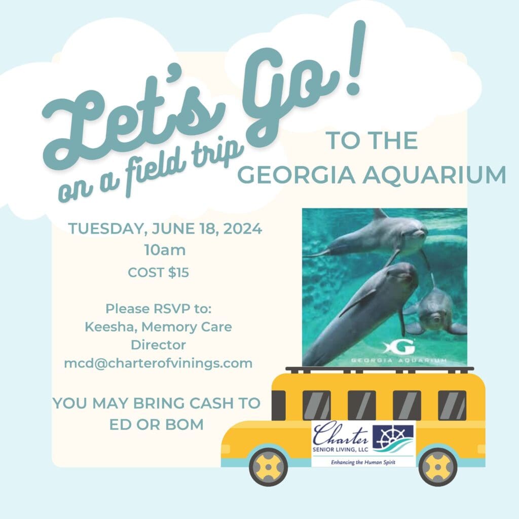 Georgia Aquarium Outing | Charter Senior Living Of Vinings